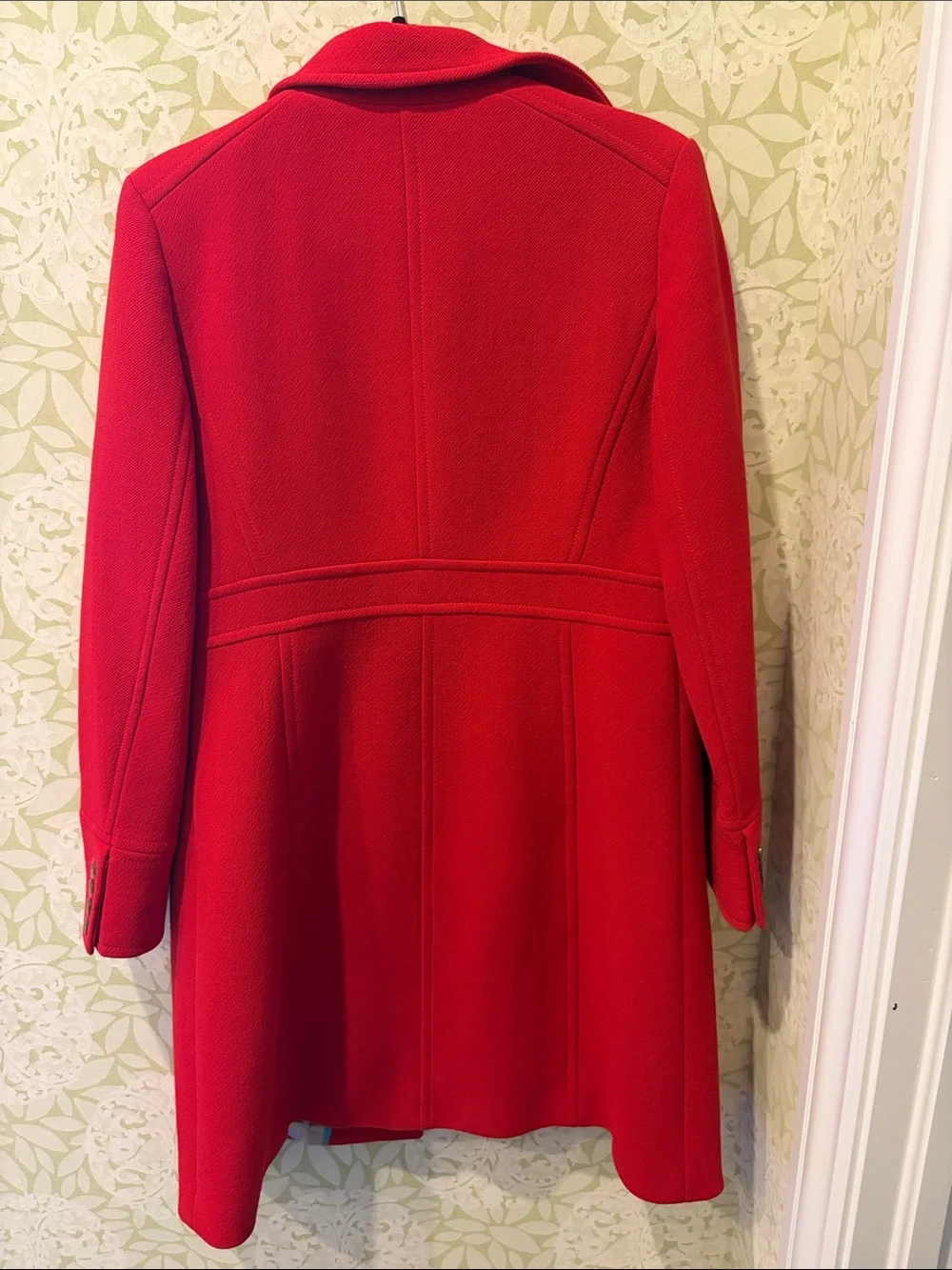 J. Crew Vibrant Red Lady Day Coat - 2008